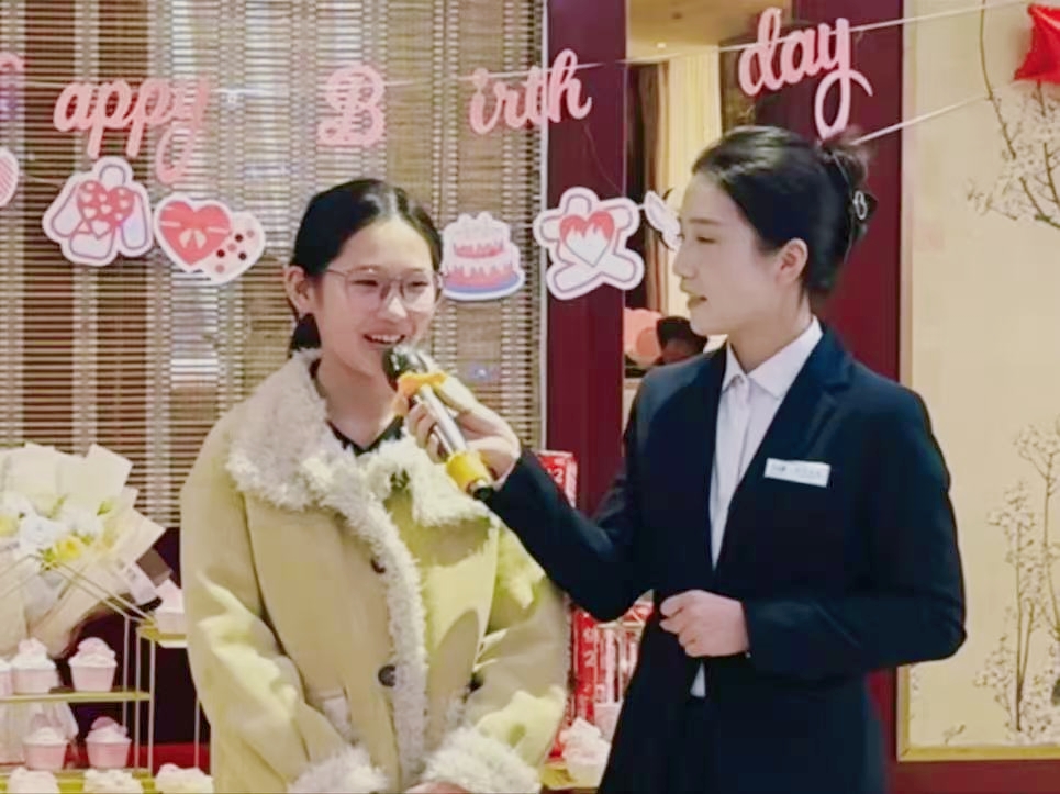 人生第一次，主持夢的初次綻放